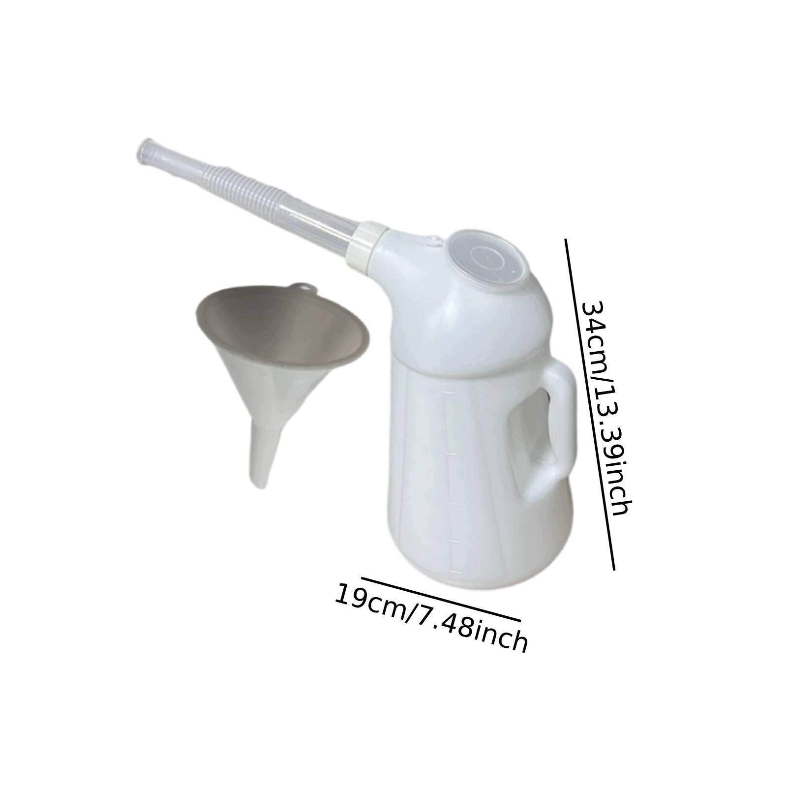 Oil Measuring Container Dustproof with Handle Leakproof Sturdy 5L Packaging status original