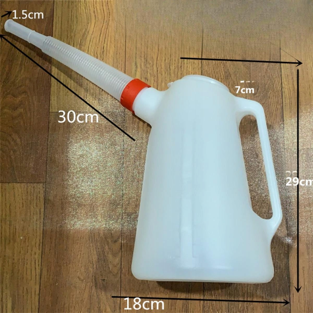 Oil Measuring Container Pots Oil Dispenser for Vehicle Automotive Car 4L Brand no brand