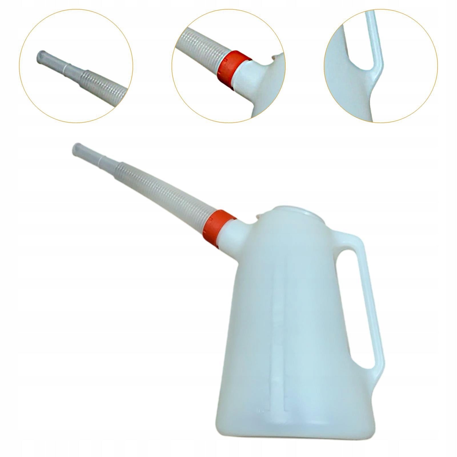 Oil Measuring Container Pots Oil Dispenser for Vehicle Automotive Car 4L Packaging status original