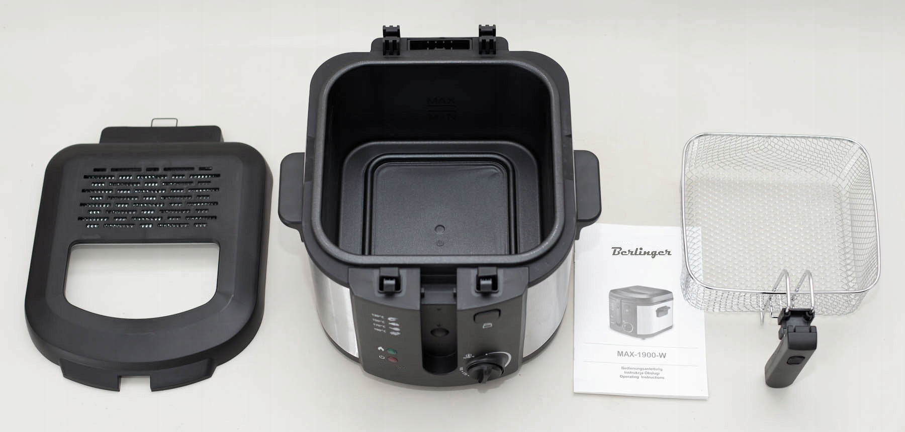 Oil fryer 1900W – air fryer | large capacity easy cleaning EAN (GTIN) 5903689795081