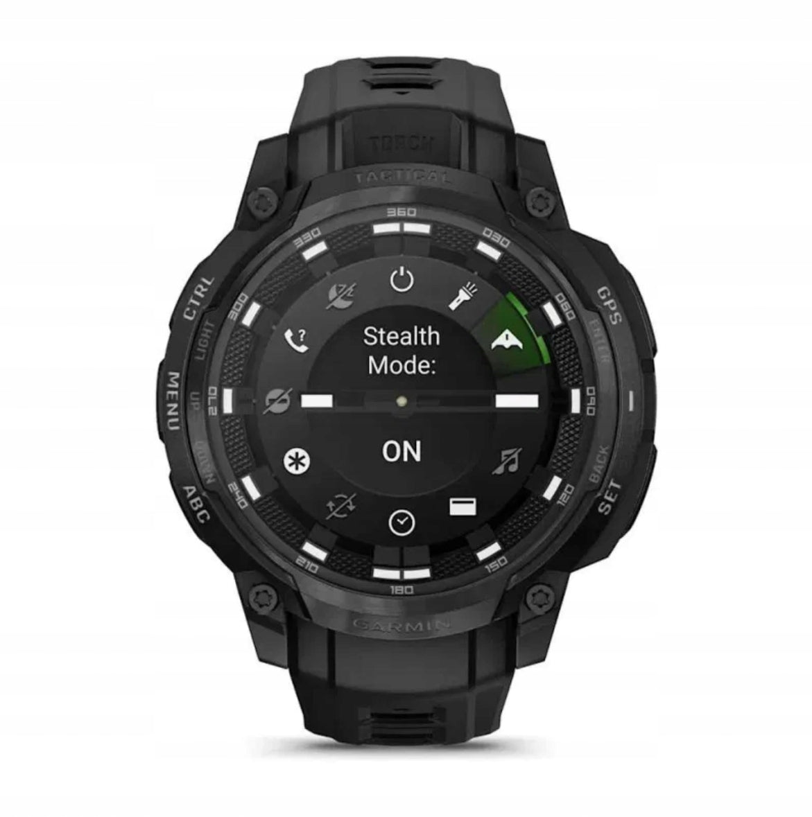 Okosóra Garmin Instinct Crossover AMOLED fekete Model Instinct Crossover AMOLED