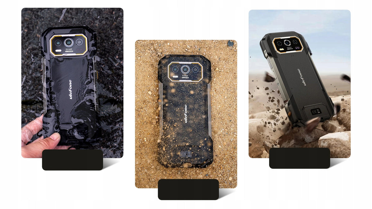 Okostelefon Ulefone Armor 27 12 GB / 256 GB 4G (LTE) fekete Built-in memory 256 GB