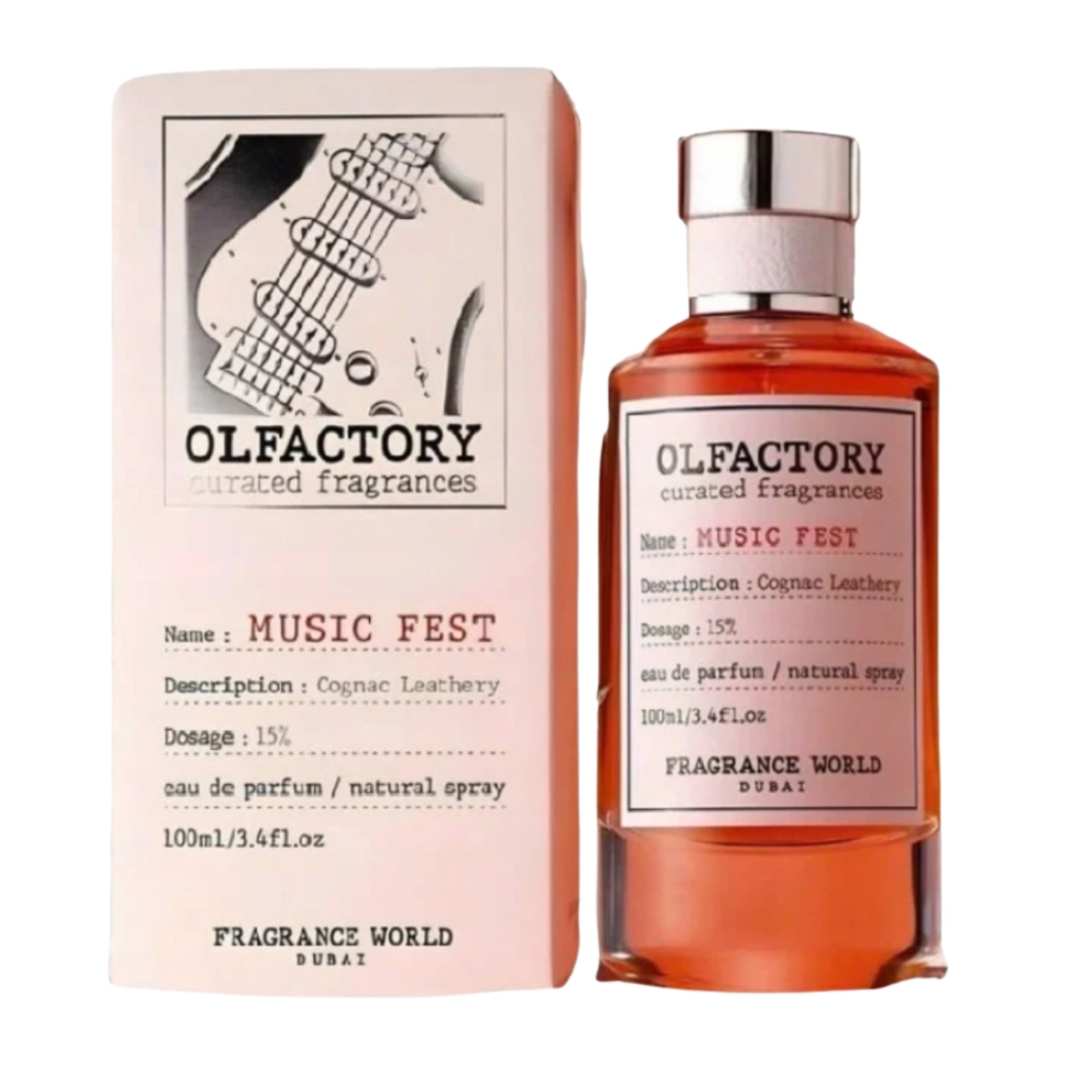 Olfactory Music Fest EDP Eau de Parfum Arabic Perfume 100 ml Manufacturer code 6290360376042