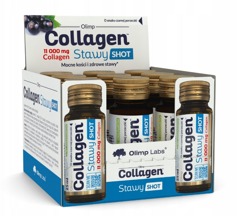 Olimp COLLAGEN JOINTS 9x25ml COLLAGEN VITAMINS MINERALS Vitamin C Currant