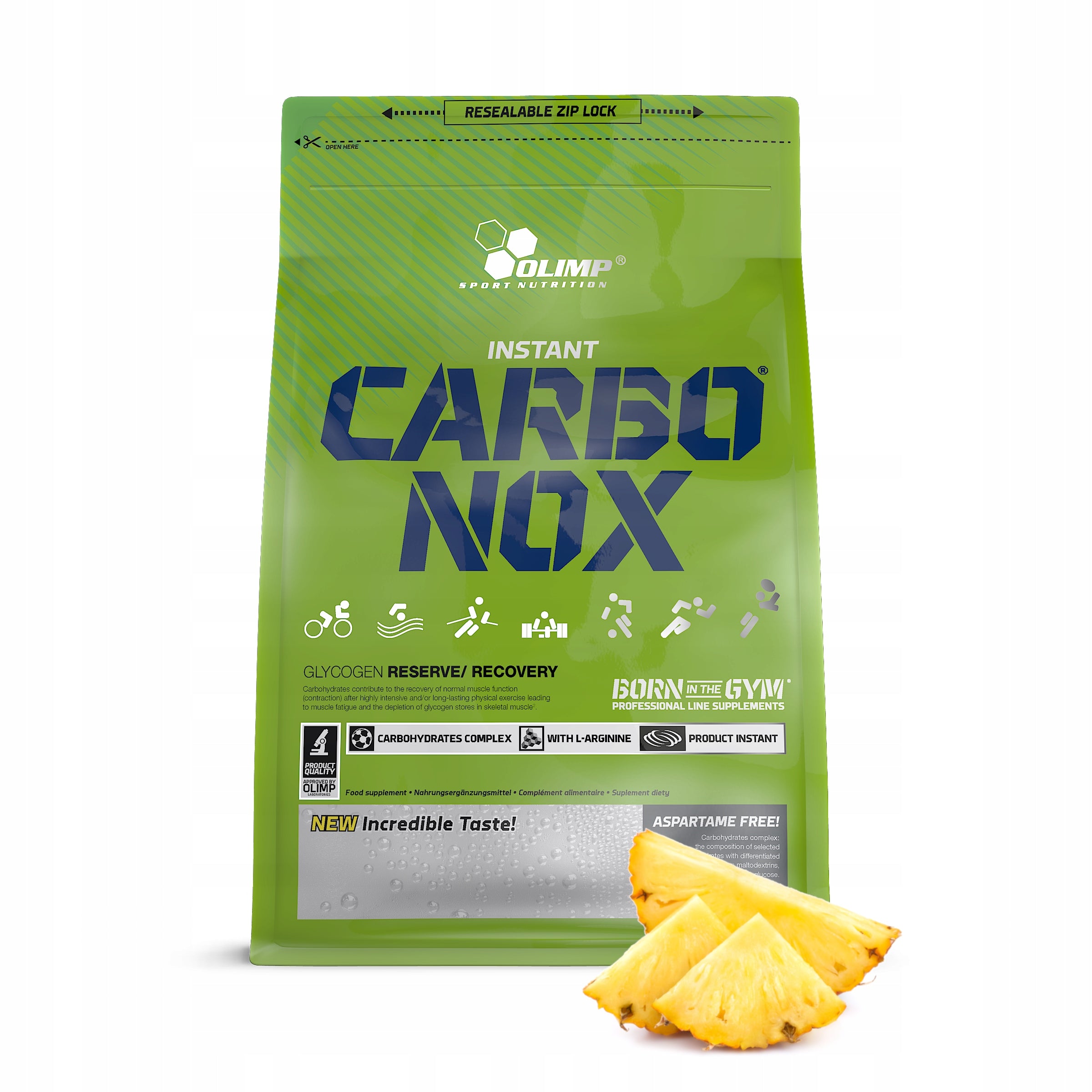 Olimp Carbonox 1000g Carbohydrates Energy Regeneration Pineapple