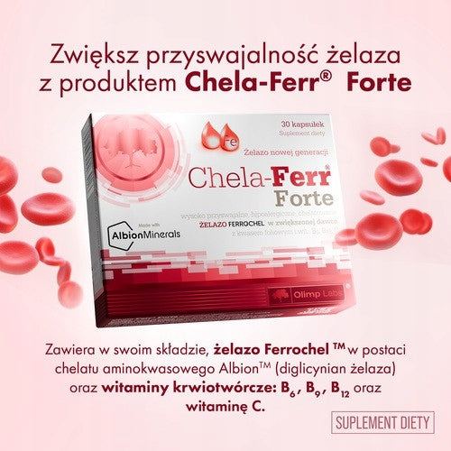 Olimp Chela-Ferr Forte, capsules, 30 pcs. For universal