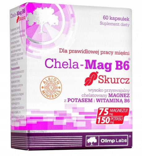 Olimp Chela-Mag B6 Shrink 60 capsules Magnesium Potassium