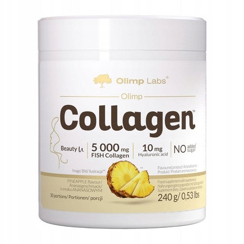 Olimp Labs Collagen Powder, Pineapple Flavour, 240 g