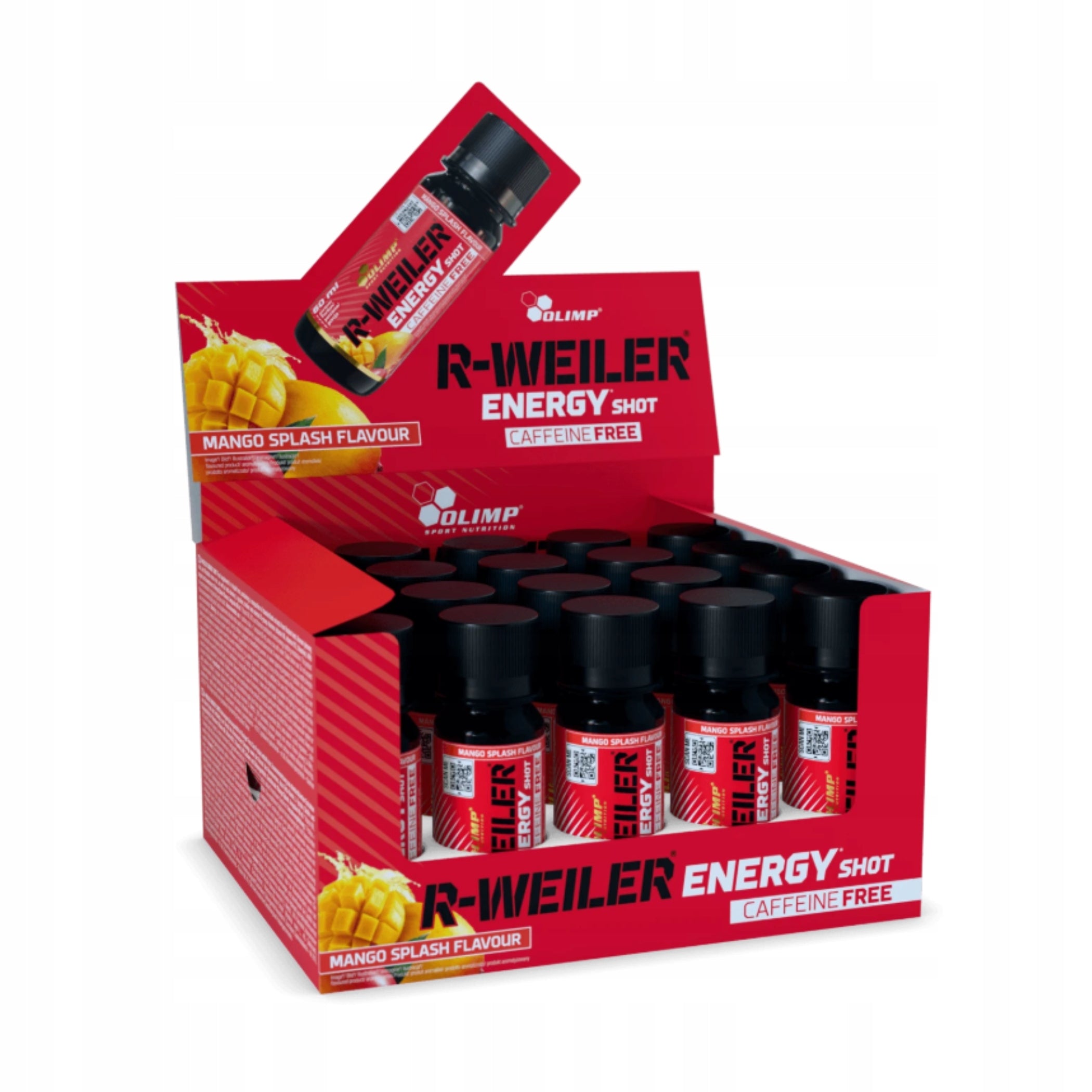 Olimp R-WEILER ENERGY SHOT Pack 20x60ml PRE-WORKOUT Beta-alanine