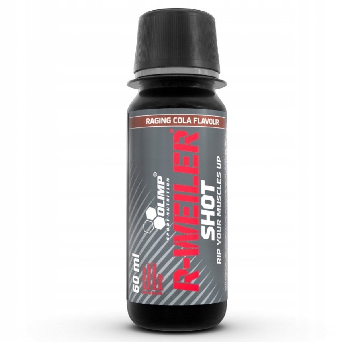 Olimp R-Weiler 60ml Redweiler Cola SHOT Pre-workout Expiration date at least six months from the date of purchase