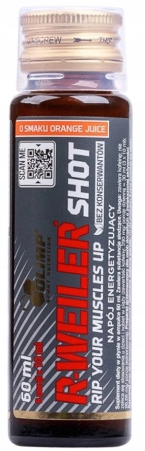 Olimp R-Weiler Shot pre-workout glass ampoule 60ml Cola Brand Olimp