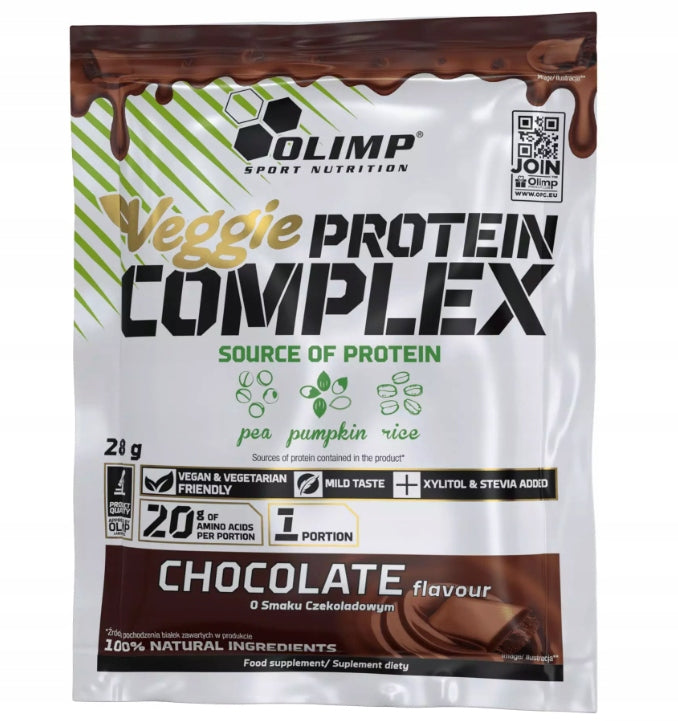 Olimp Veggie Protein Complex 28g Chocolate Vegan Protein Conditioner