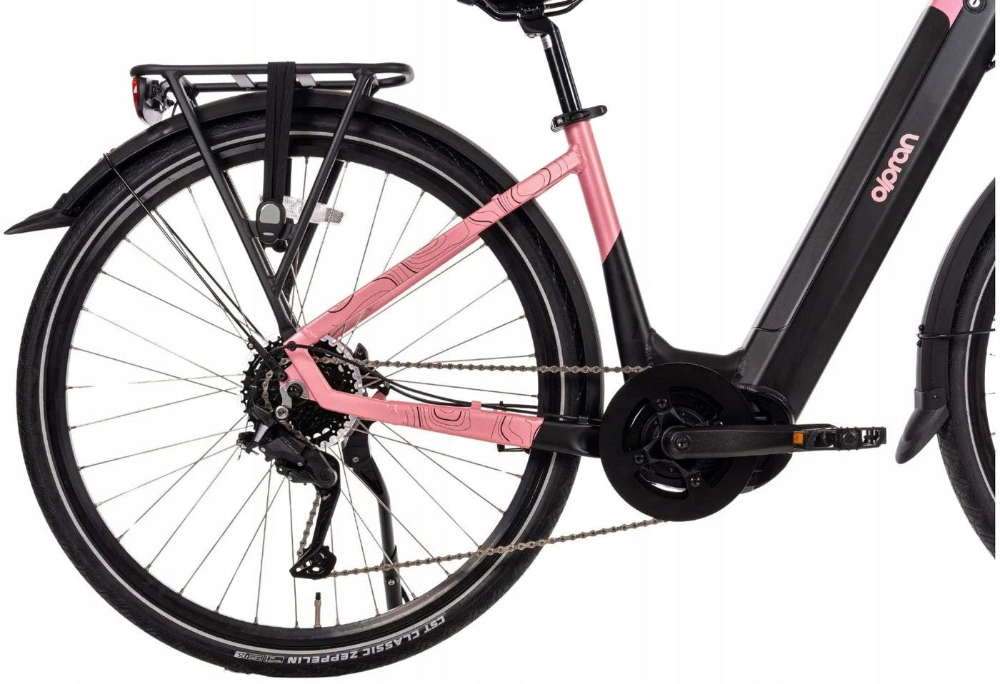 Olpran Tilia Low 28" black/pink 17" Weight 28 kg