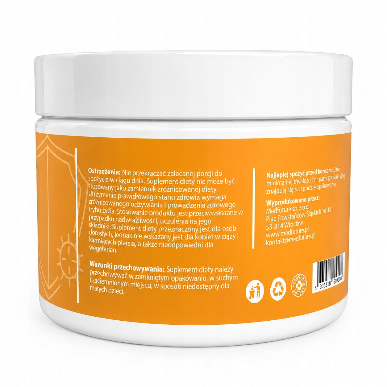 Omega 3 - 1000 mg - (EPA 500 mg DHA 250 mg) - Heart and brain support Brand MedFuture