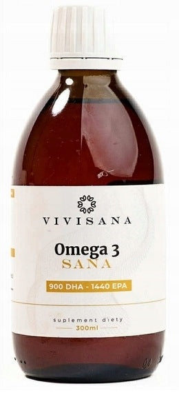 Omega 3 Sana 900DHA 1440EPA 300ml ViviSana