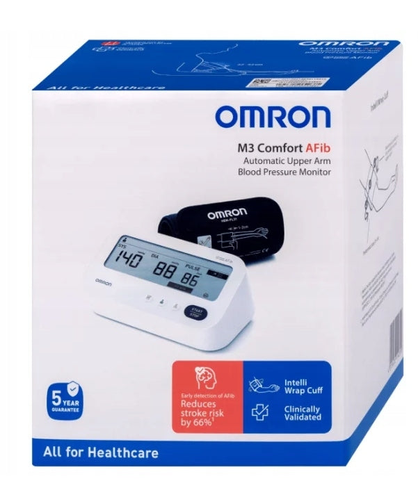 Omron M3 Comfort AFIB blood pressure monitor Medical device yes