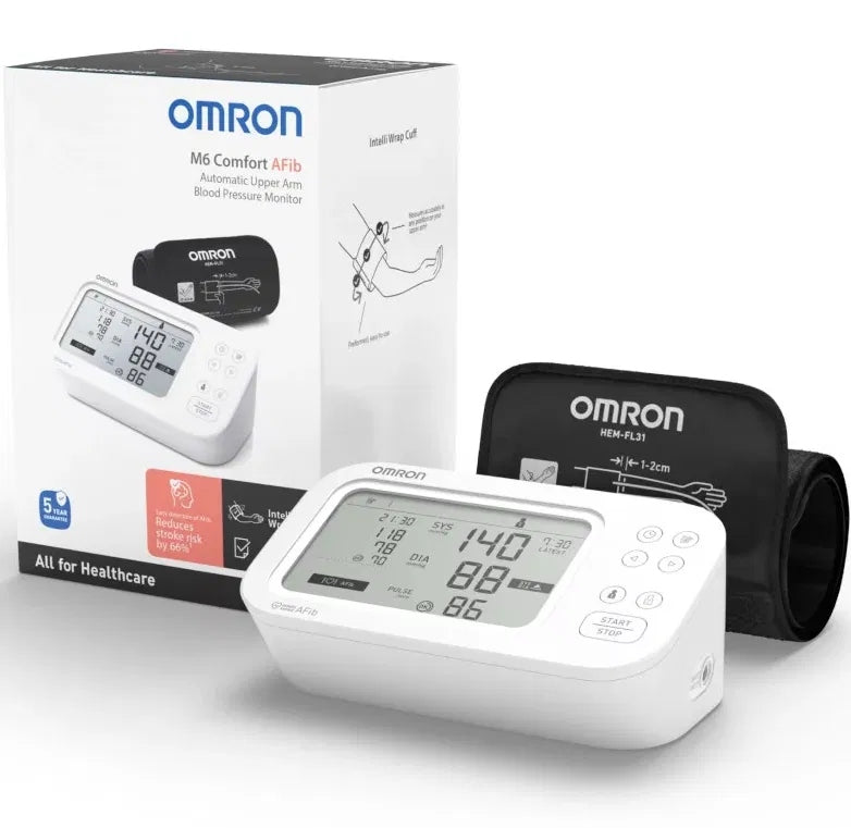 Omron M6 Comfort Afib Automatic shoulder blood pressure monitor