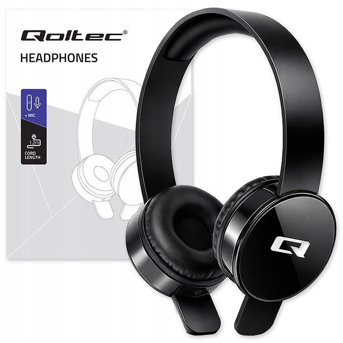 On-Ear Headphones with Microphone 3.5mm Mini Jack For PC Phone Teams Zoom