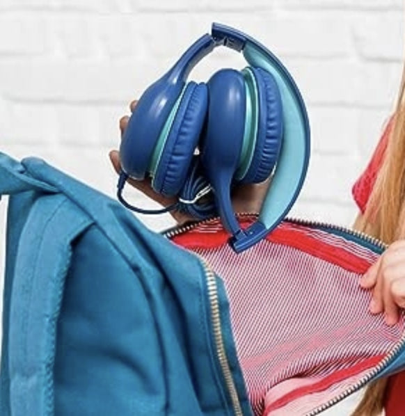 On-ear headphones Earfun K1 for children blue Manufacturer code K1