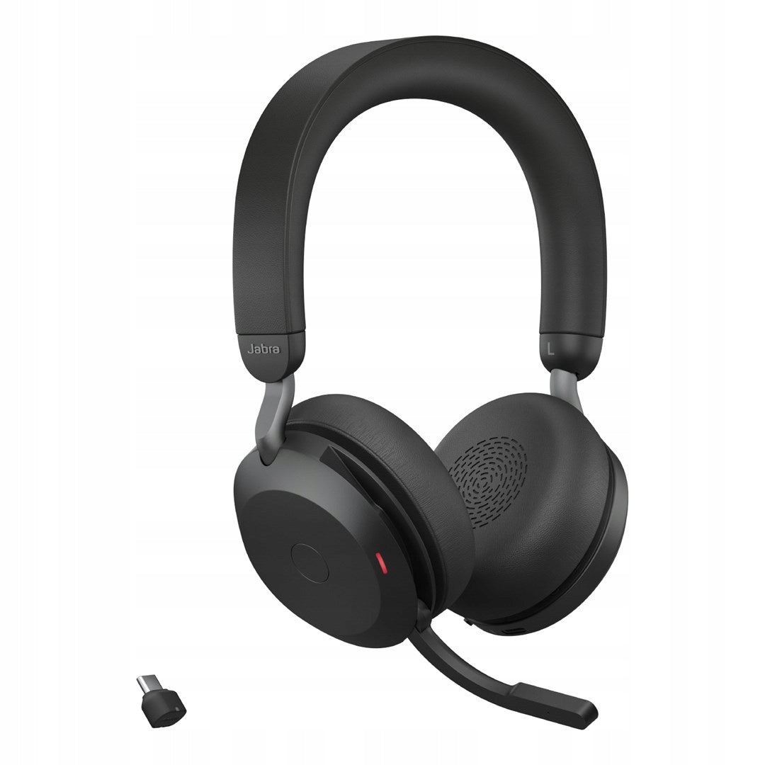 On-ear headphones Jabra Evolve2 75 UC Stereo Link380c USB-C Model Evolve2 75