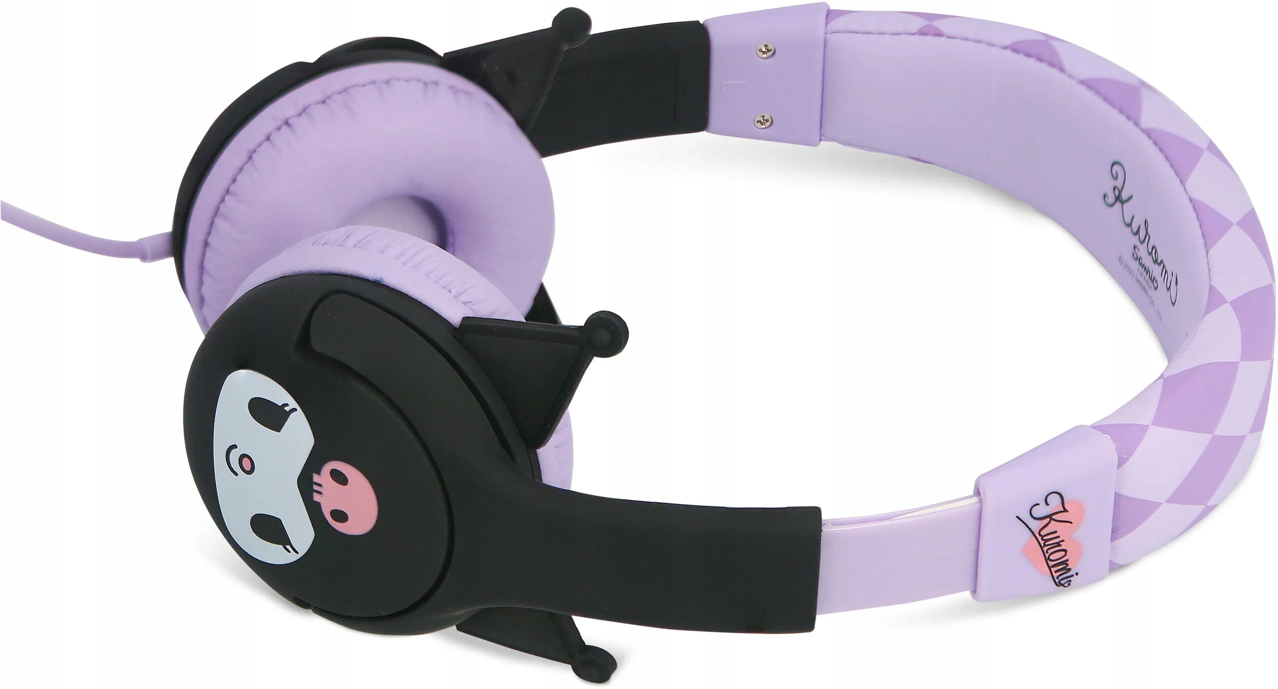 On-ear headphones OTL Kids Kuromi Black and purple Brand OTL