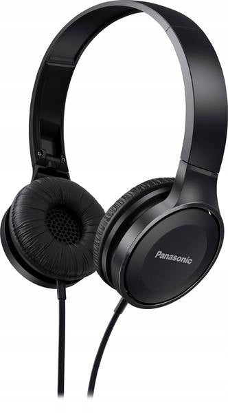 On-ear headphones PANASONIC RP-HF100E-K Black