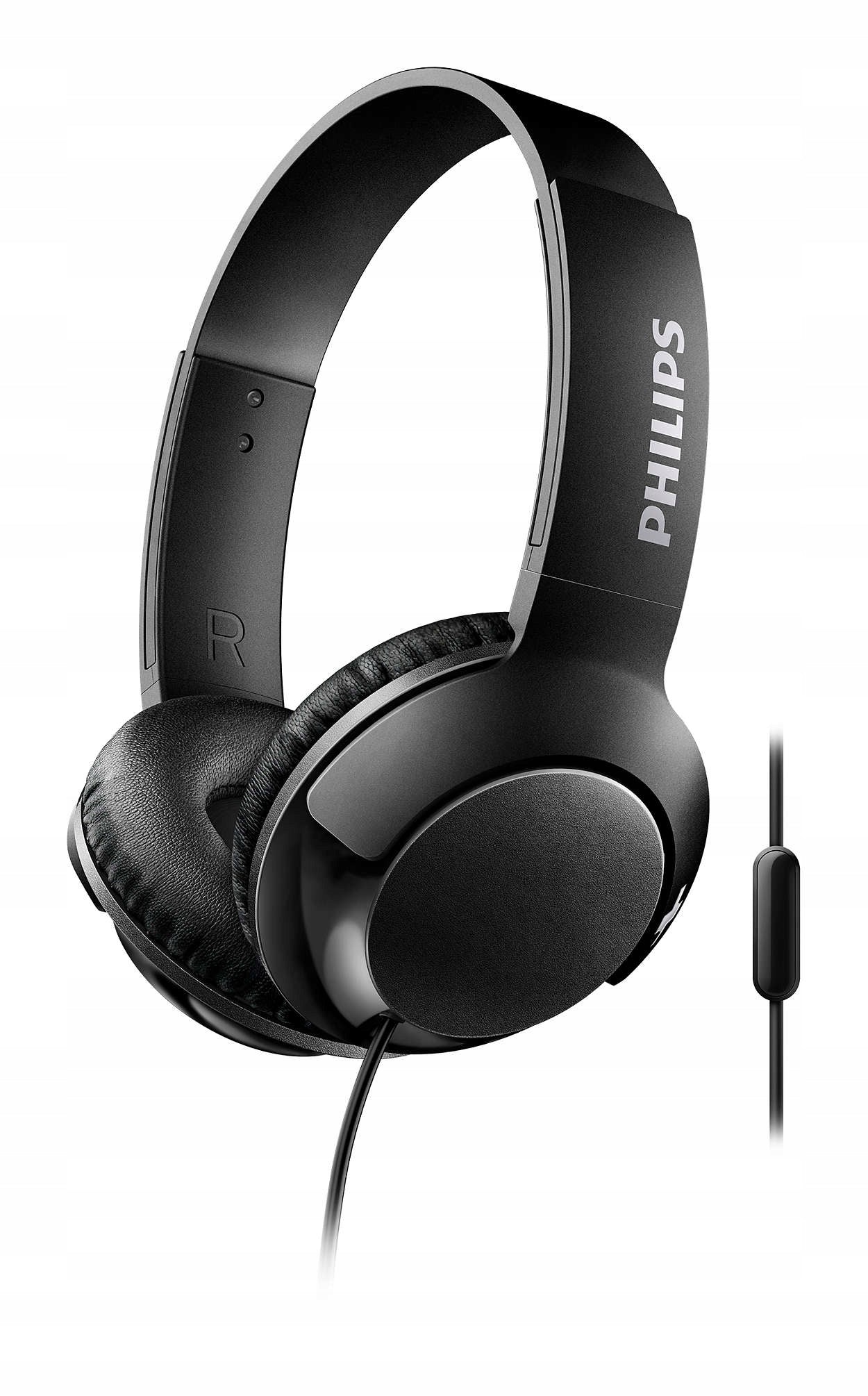 On-ear headphones Philips SHL3075BK/00 BASS+ Microphone Jack 3,5 mm Manufacturer code Philips SHL3075BK/00