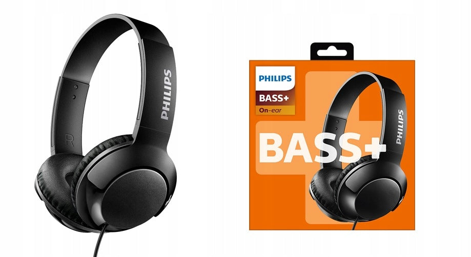 On-ear headphones Philips SHL3075BK/00 BASS+ Microphone Jack 3,5 mm