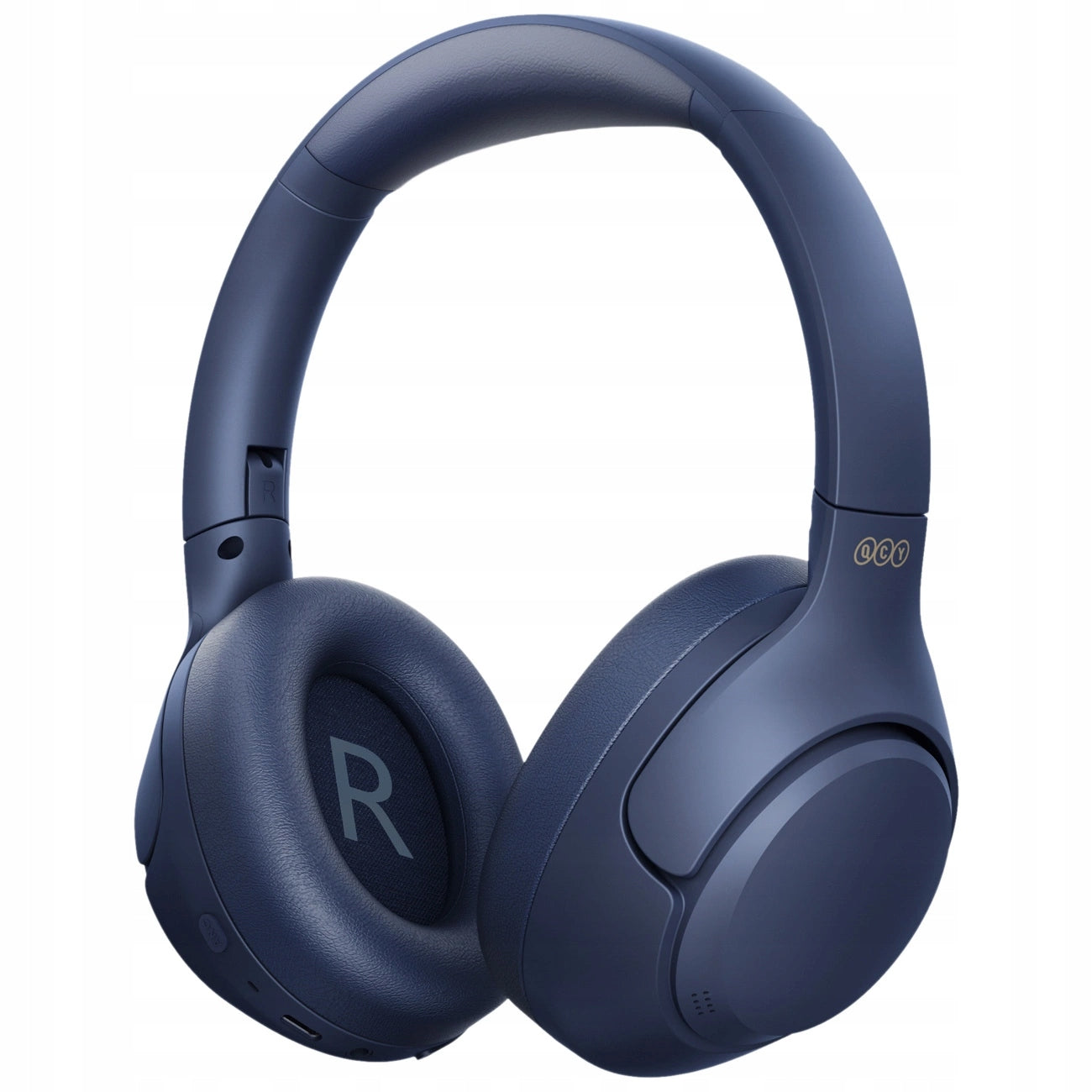 On-ear headphones QCY H3 ANC Bluetooth 5.4 Hi-Res blue Brand QCY
