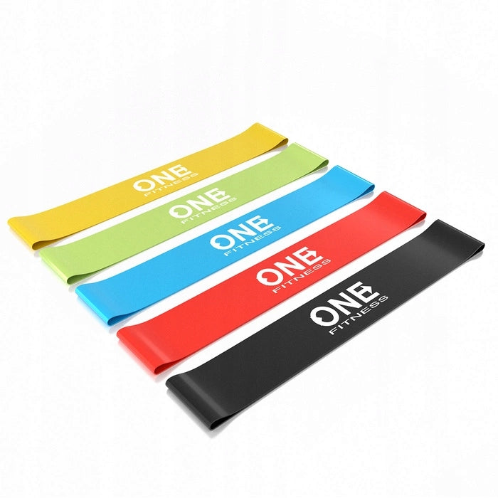 One Fitness PBF SET05 SLIM exercise rubber set Brand One Fitness