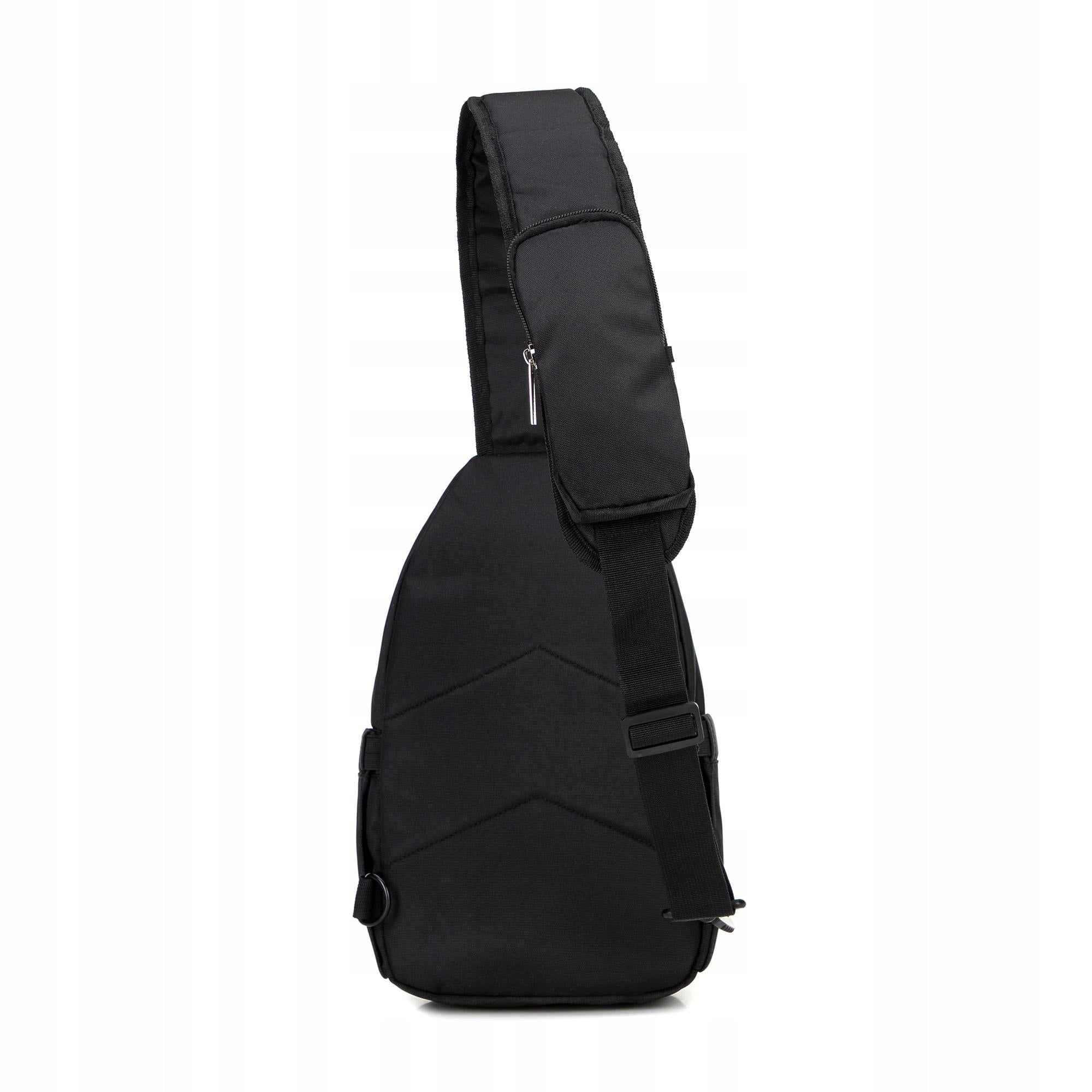 One shoulder backpack WITTCHEN 29-3P-001-10 made of polyester black Manufacturer code 29-3P-001-10
