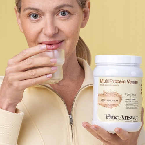 OneAnswer Nutritional Protein Vanilla Bourbon Supports Recovery 450 g Packaging status original