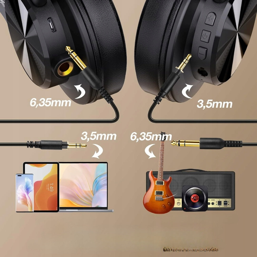 OneOdio Bluetooth On-Ear Headphones Wired Wireless Professional Manufacturer code A70