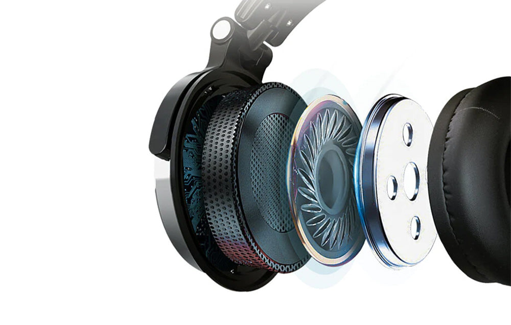 OneOdio PRO 10 Professional Wired Over-Ear Headphones Grey Packaging status original