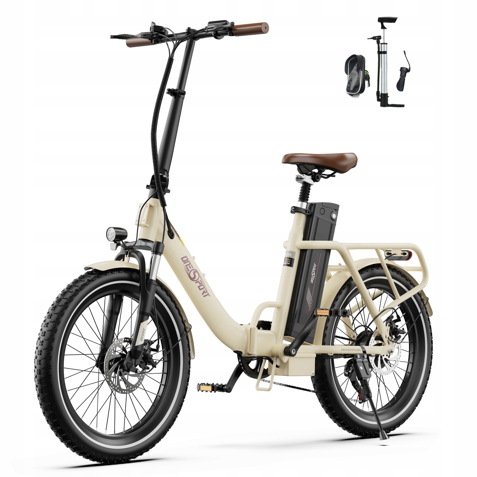 Onesport OT16-2 Folding Electric Bike 250W 25KM/H 48V 17Ah