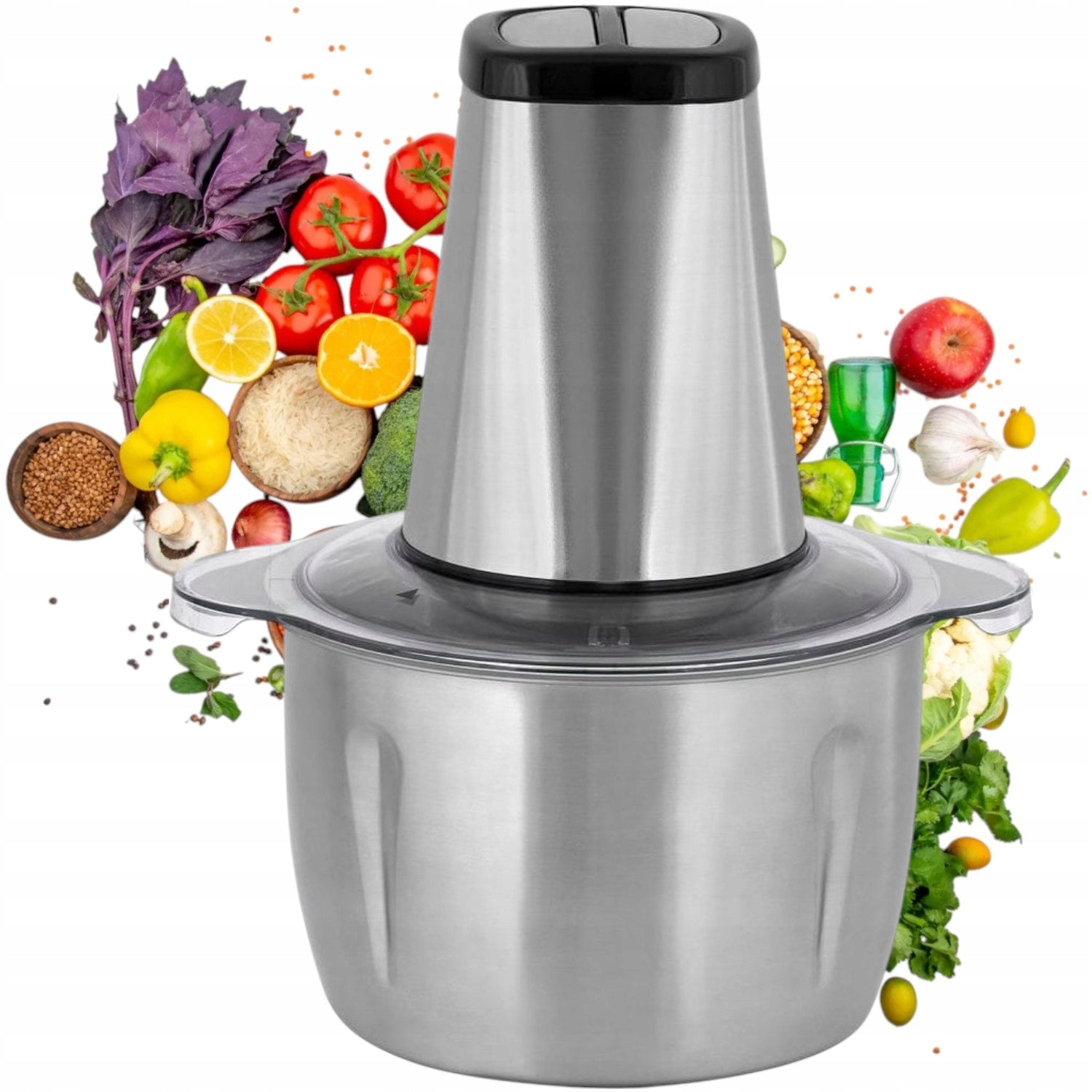 Onion Meat Shredder Electric Vegetables 500W FRUIT STRONG Steel 2L Manufacturer code 710009