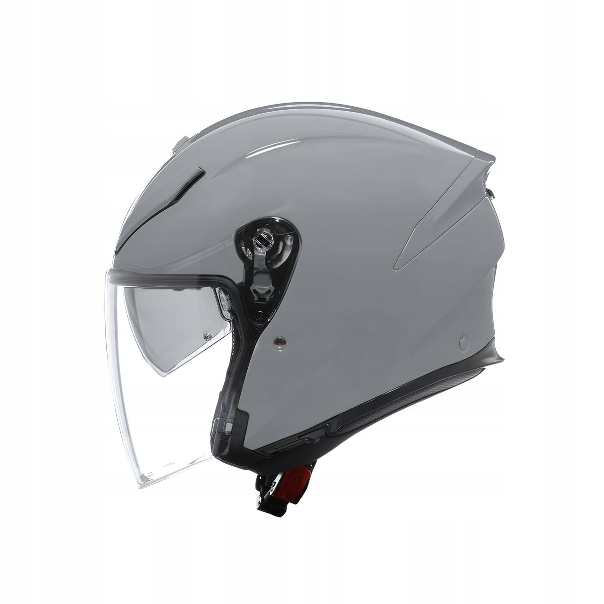 Open Helmet AGV K5 Jet Evo Grey L Visor Features enhanced scratch resistance integrated sun visor