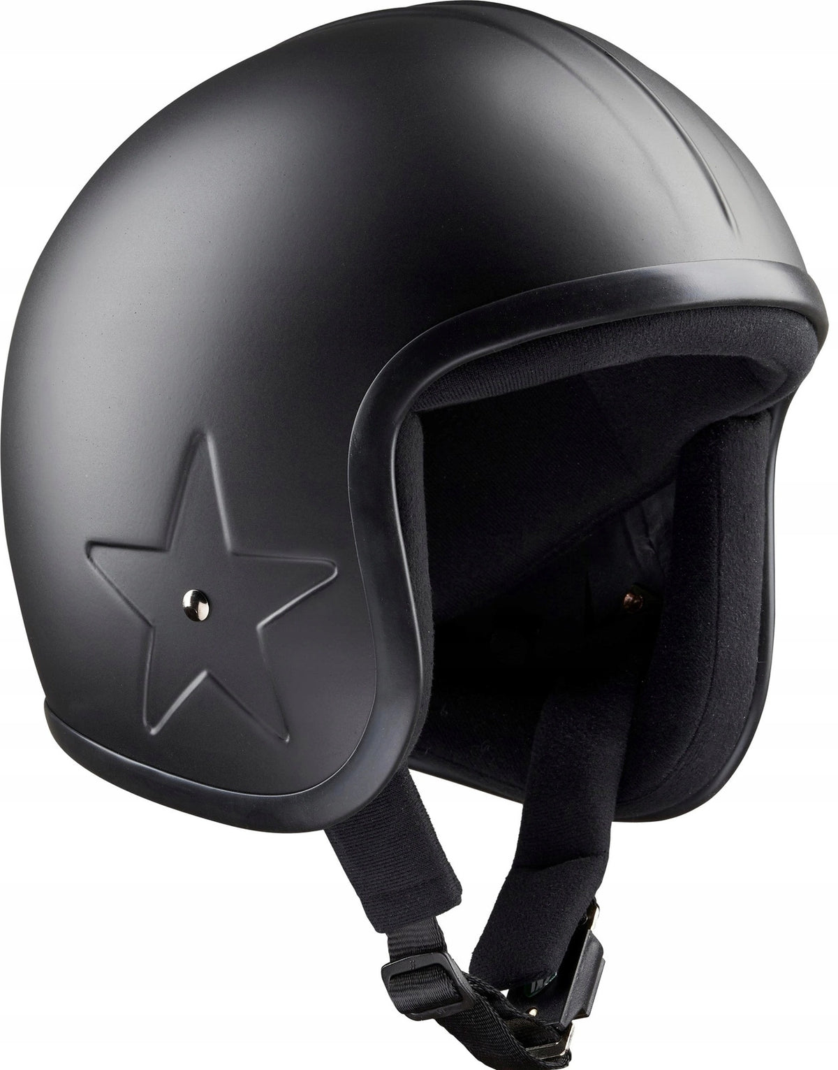 Open Helmet Bandit SKY III Dull Black Jet Lightweight DOT Premium 850g