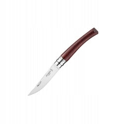 Opinel Effilé No.08 padouk 80 mm Sandvik 12C27 folding knife Manufacturer code 002554