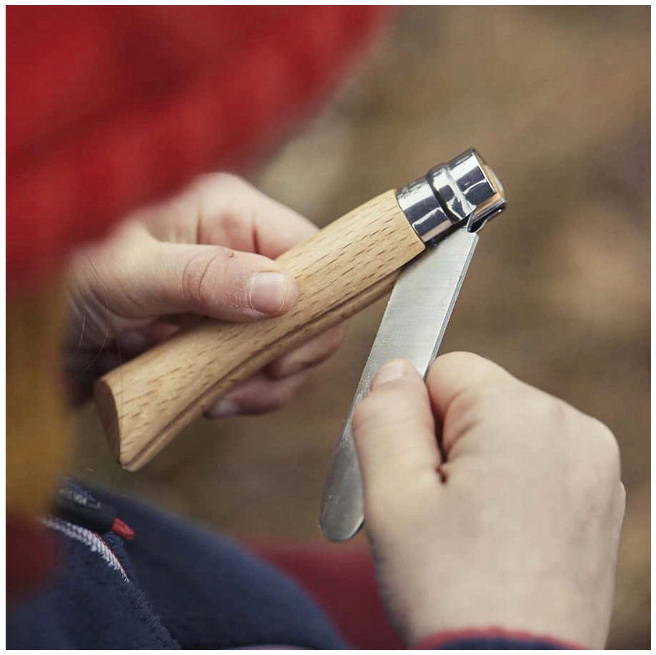 Opinel Inox No.7 My First folding knife for children natural EAN (GTIN) 3123840016967