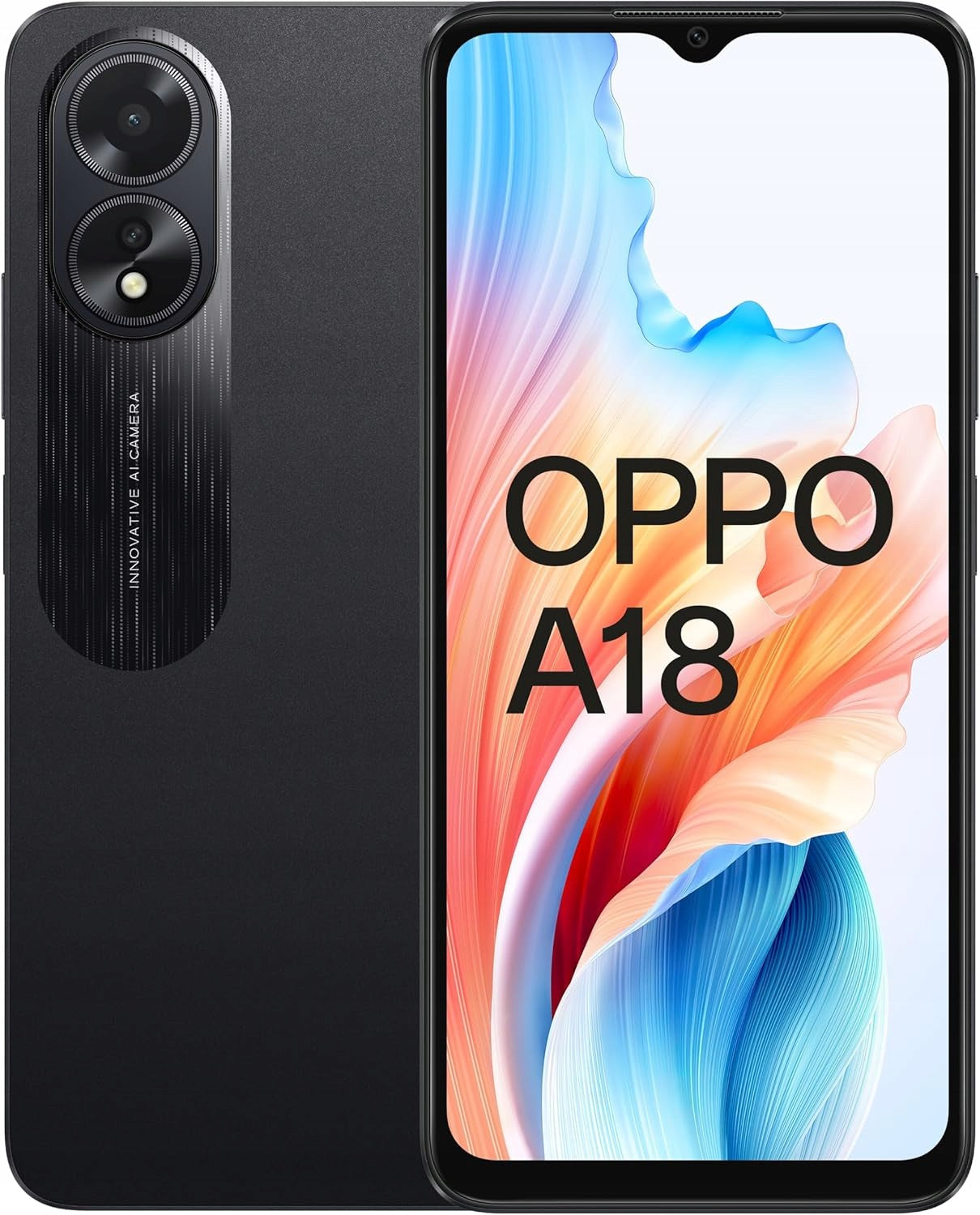 Oppo A18 CPH2591 4/128GB Glowing Black /N