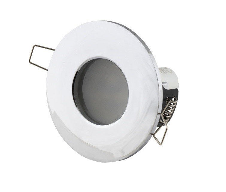 Taškinis šviestuvas Maxlight Aqua kolekcija chromo spalvos, 8,5 cm 1xGU5,3 H0045