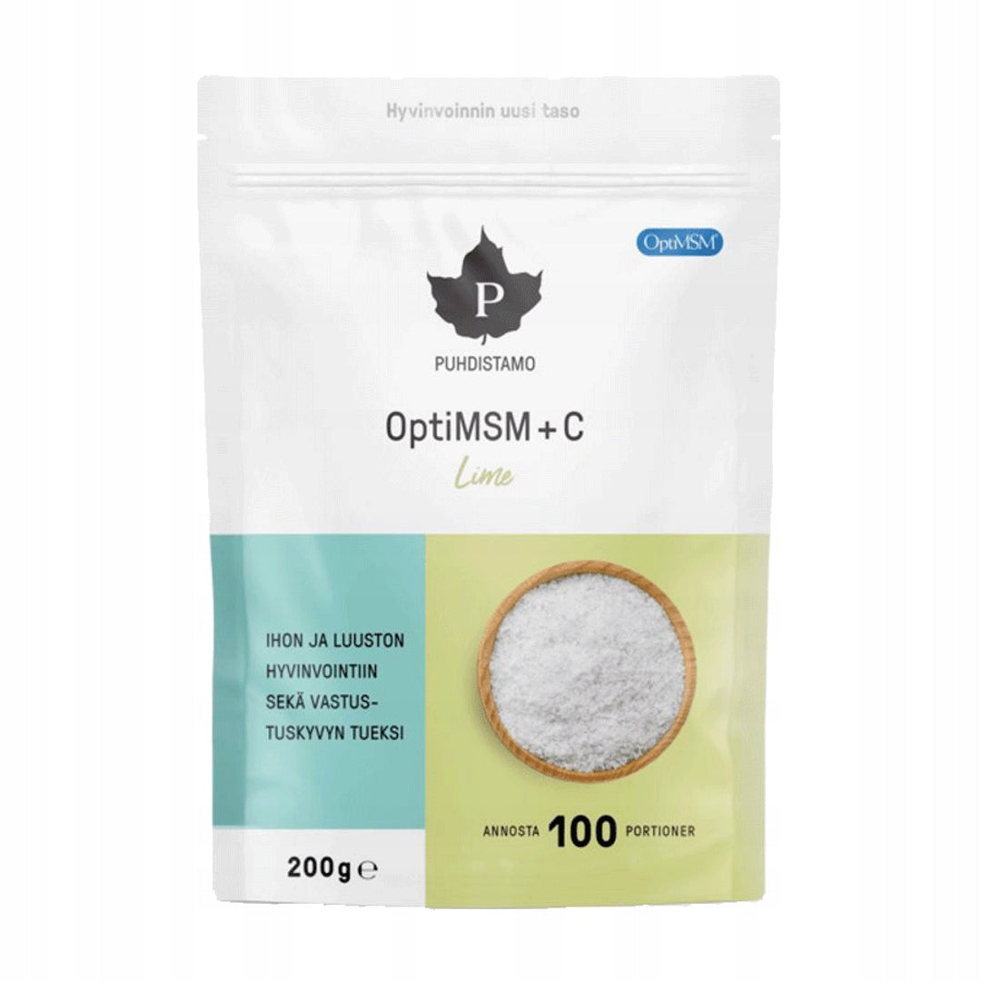 OptiMSM + C 200g - limetka