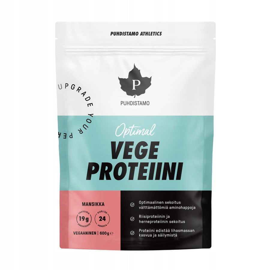 Optimal Vegan Protein 600g strawberry