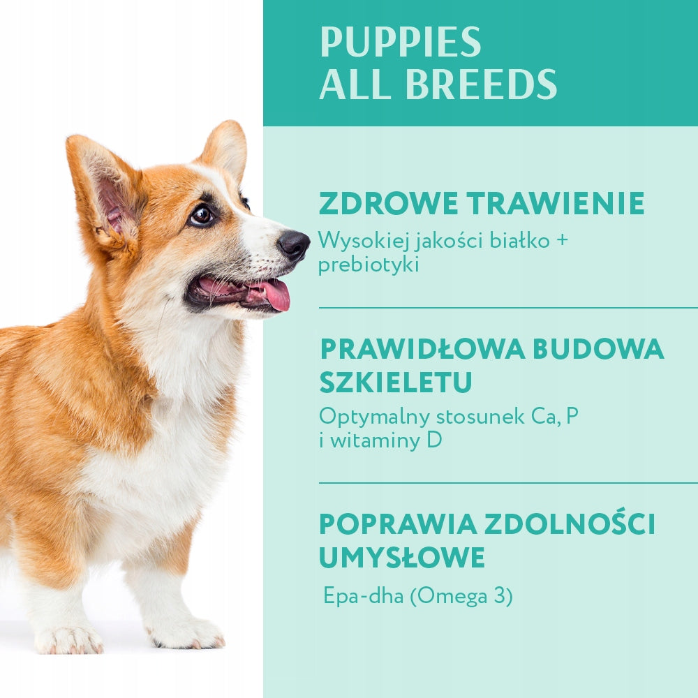 Optimeal Puppy Dry Dog Food Turkey for all breeds 4kg Manufacturer code 4820083905490
