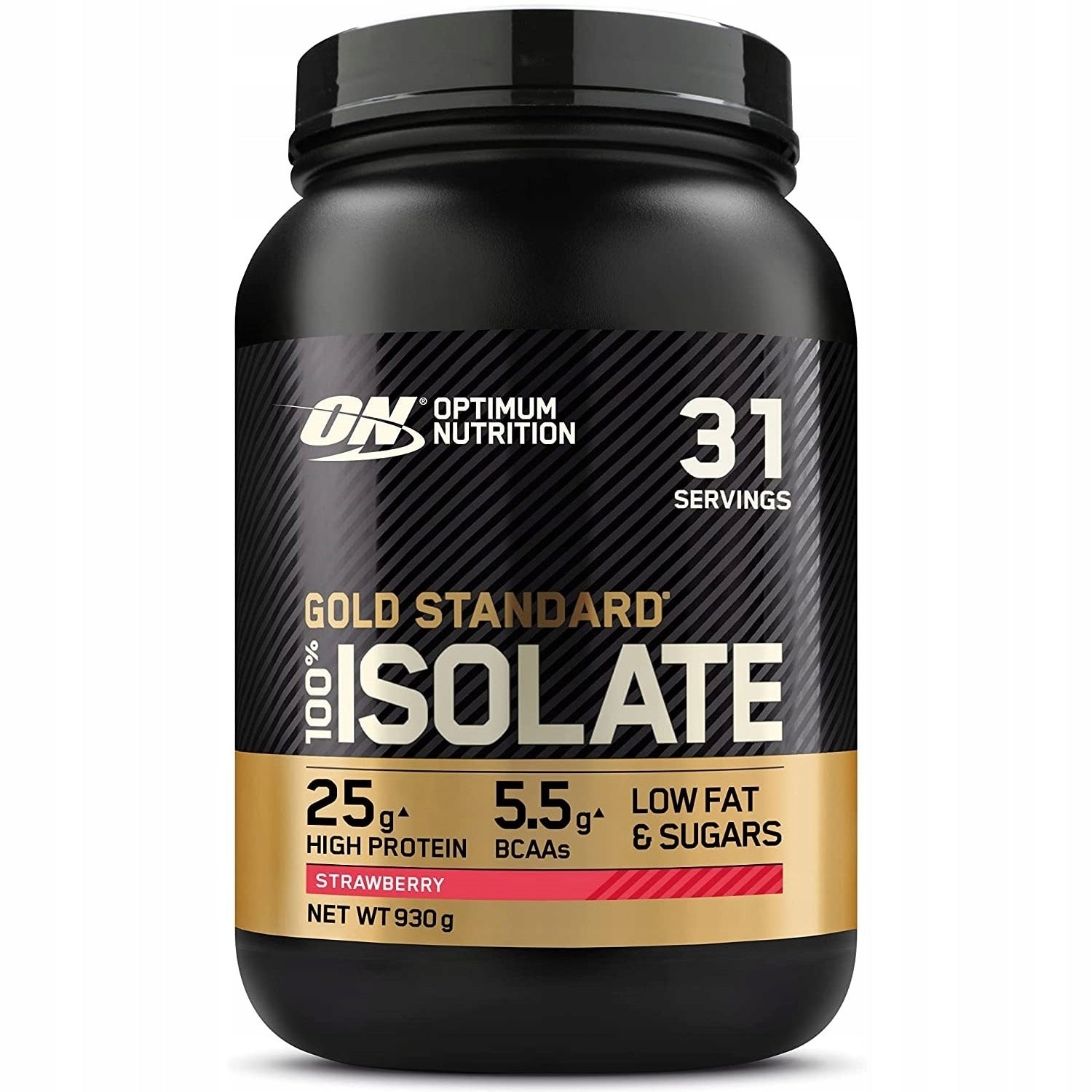 Optimum Nutrition Gold Standard Isolate 930g | WPI | STRAWBERRY Expiration date at least six months from the date of purchase