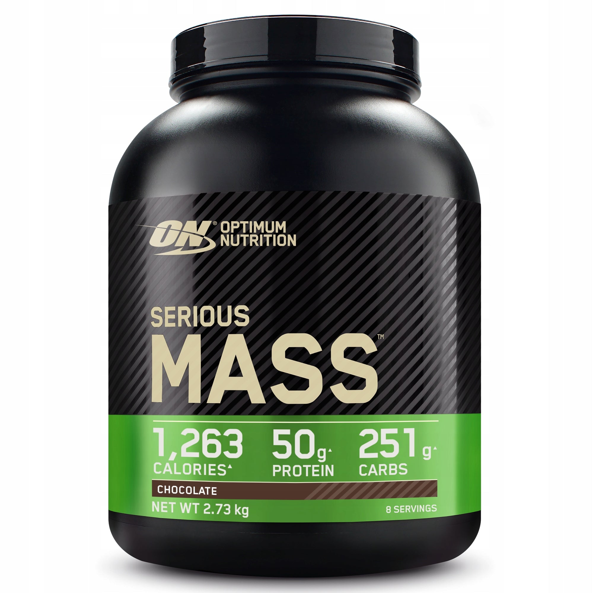 Optimum Nutrition SERIOUS MASS 2730g GAINER MASS STRENGTH MUSCLE Chocolate Expiration date not specified