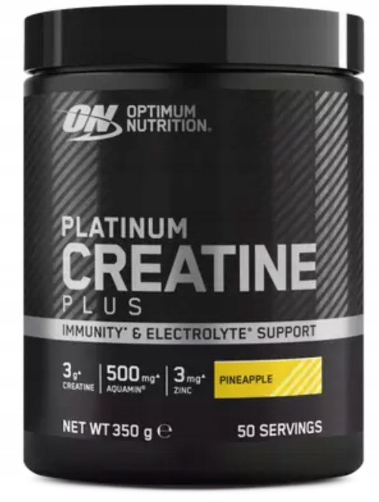 Optimum On Platinum Creatine Plus 350g CreaBev Aquamin CocoMineral Stack