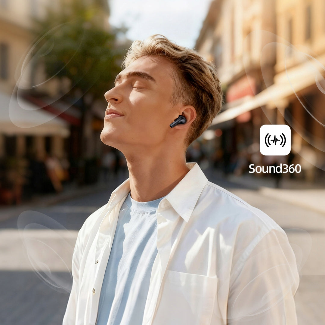 Oraimo ANC Bluetooth 5.4 Wireless In-Ear Headphones For Sports Packaging status original