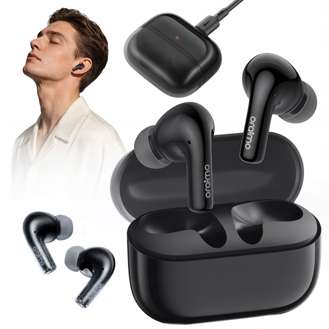 Oraimo ANC Bluetooth 5.4 Wireless In-Ear Headphones For Sports